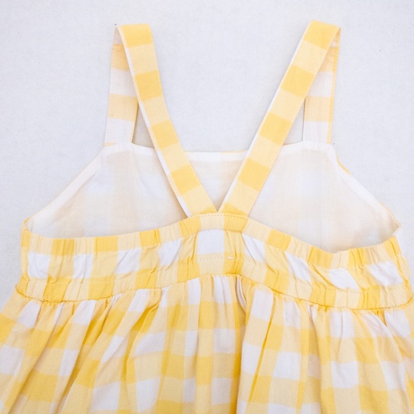 Gymboree Yellow Gingham Sundress (3T) - Picture 4 of 14